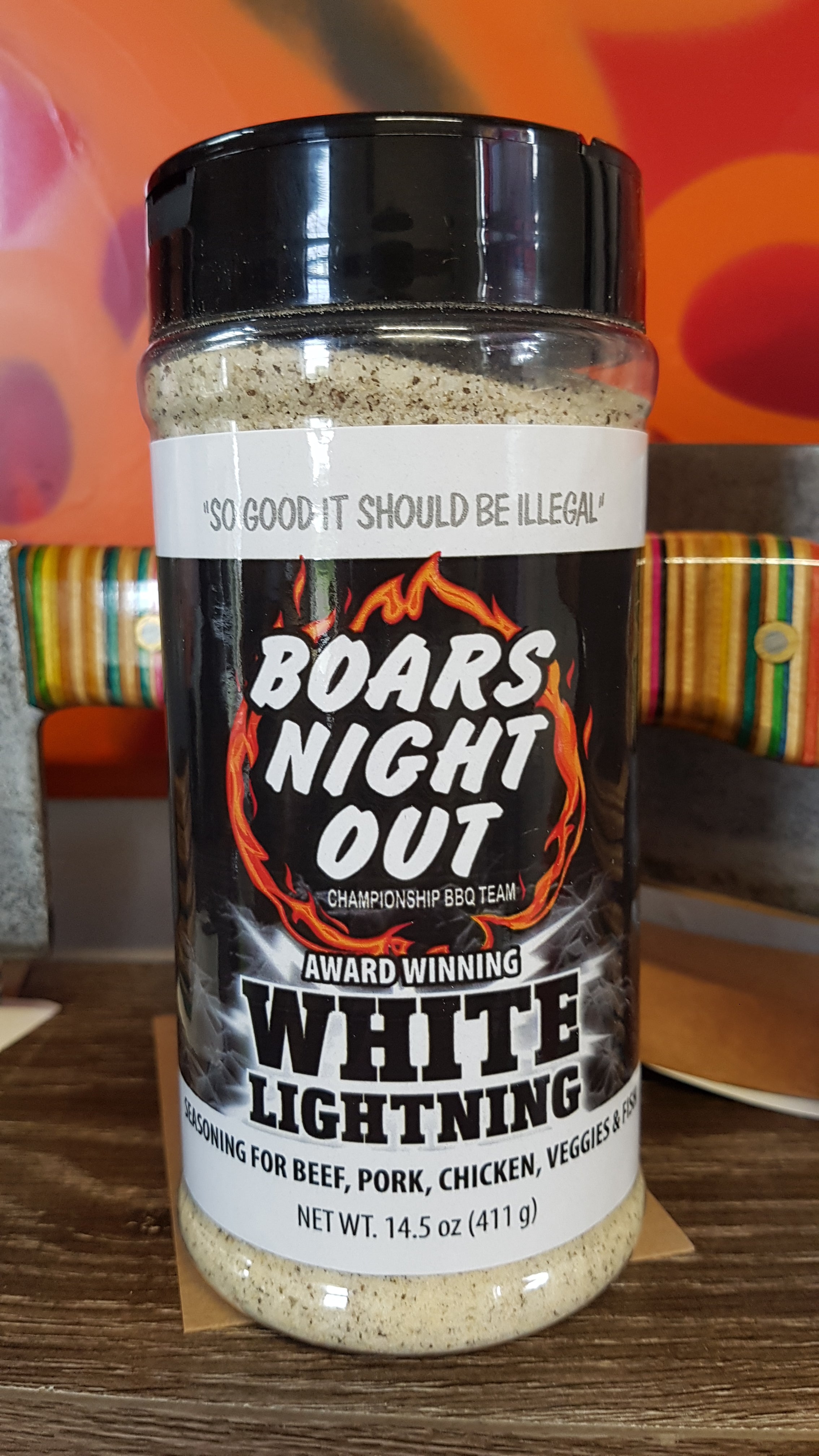 White Lightning 411g by Boars Night Out – Barbecue B.O.I.